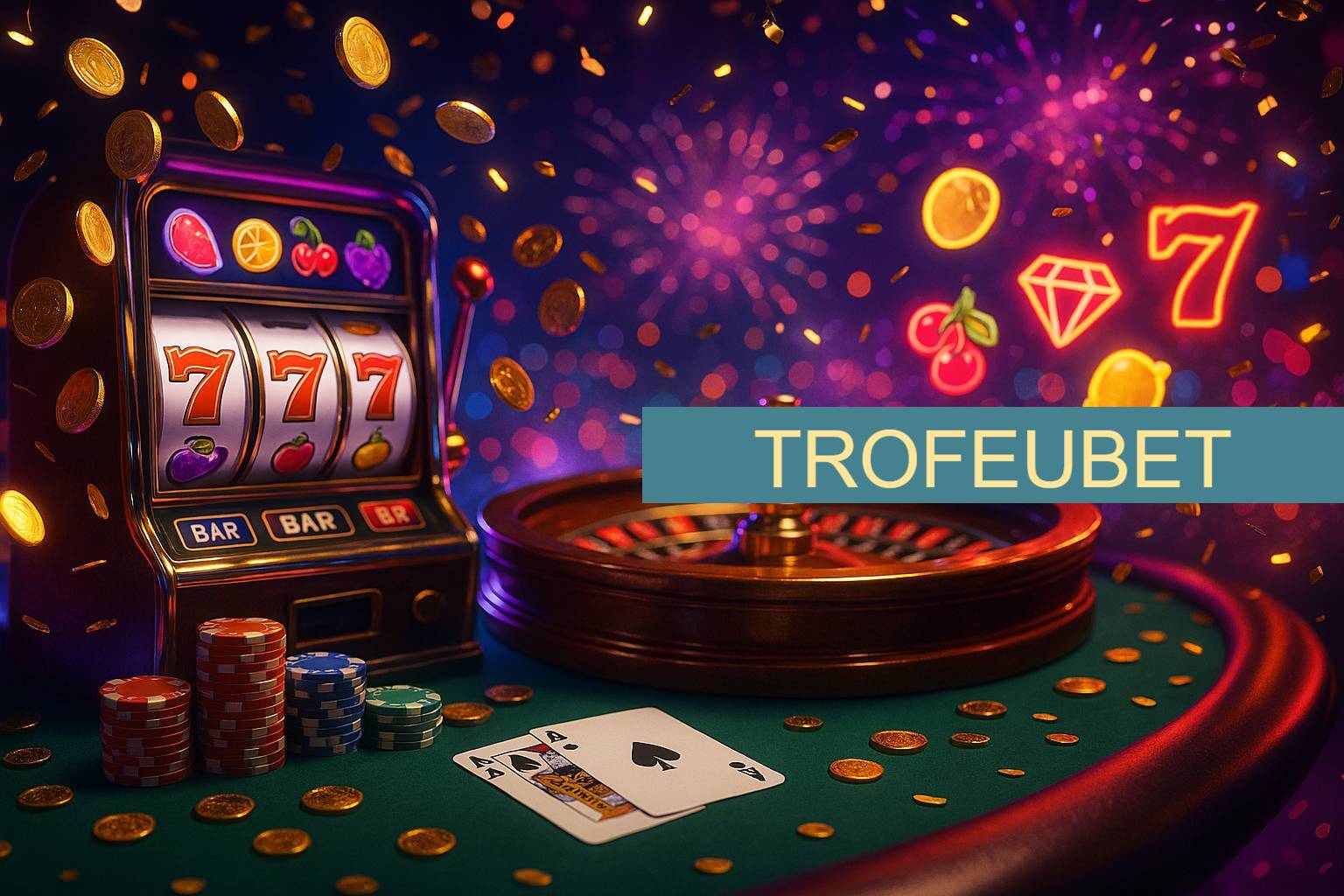 Jogos emocionantes no TROFEUBET
